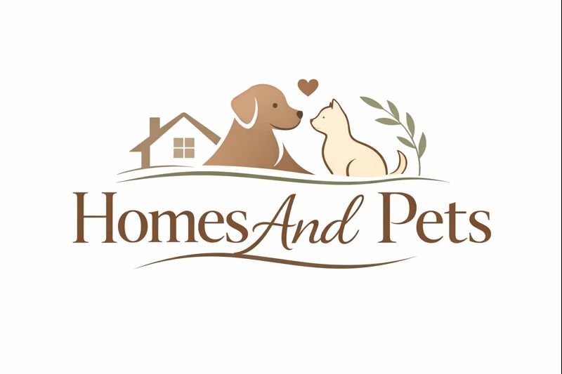 Homes & Pets by New House of Pets logo featuring pet-friendly homes, Toy Poodles, Maltipoos, British Shorthair kittens, and Scottish Fold kittens in Ontario