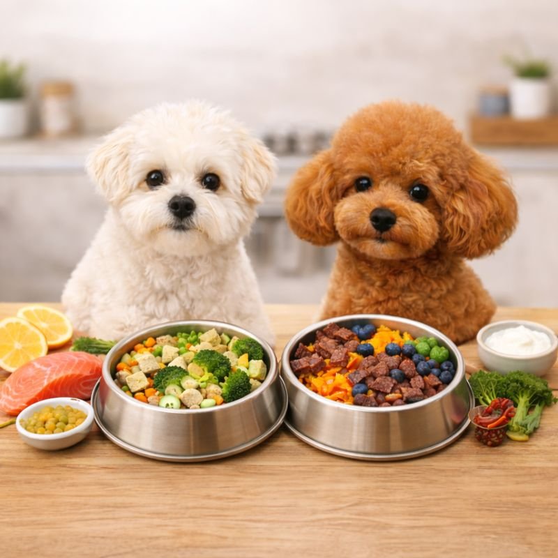 Holistic wellness and lifestyle care for Toy Poodle and Maltipoo with natural nutrition and balanced daily routines by Homes & Pets by New House of Pets